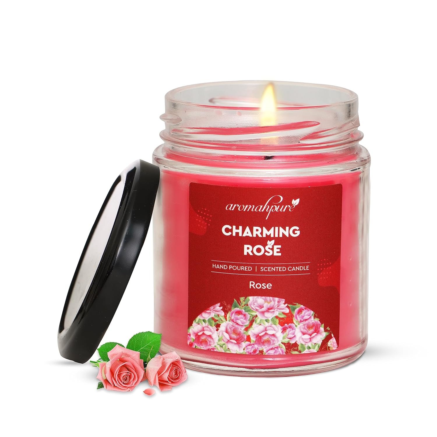 Buy Soy Wax Big Round Glass Jar Scented Candles