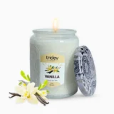 Vanilla soy wax scented candle