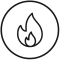 Cleaner-burning candle designed to produce less soot and smoke, creating a more enjoyable, long-lasting, and comfortable indoor atmosphere.